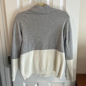 High neck sweater